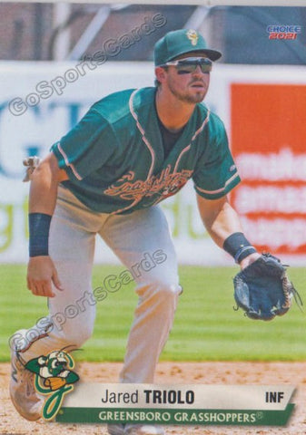 2021 Greensboro Grasshoppers Jared Triolo