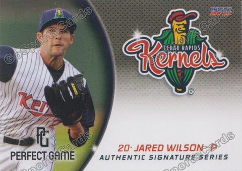 2015 Cedar Rapids Kernels Jared Wilson