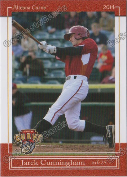 2014 Altoona Curve Jarek Cunningham