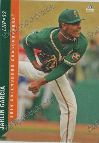 2014 Greensboro Grasshoppers Jarlin Garcia