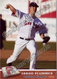 2009 Portland Sea Dogs Jarod Plummer