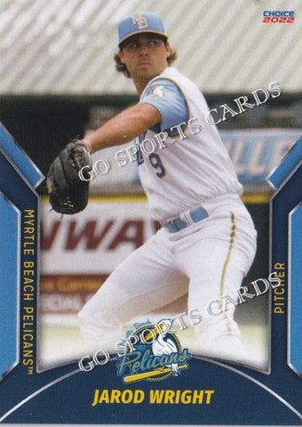 2022 Myrtle Beach Pelicans Jarod Wright