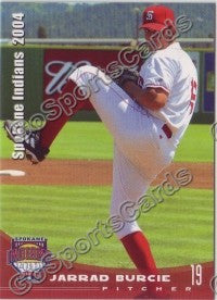 2004 Spokane Indians Jarrad Burcie