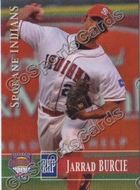 2005 Spokane Indians Jarrad Burcie
