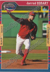 2011 Clearwater Threshers Jarred Cosart