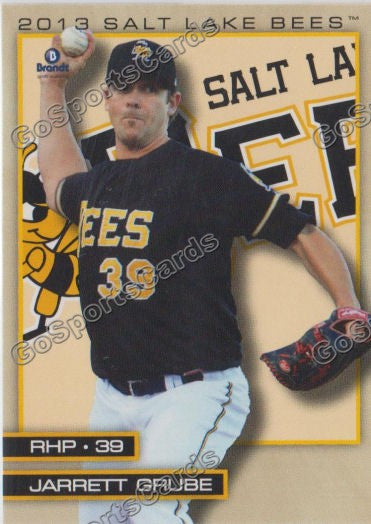 2013 Salt Lake Bees Jarrett Grube