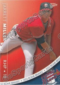 2012 Rome Braves Jarrett Miller