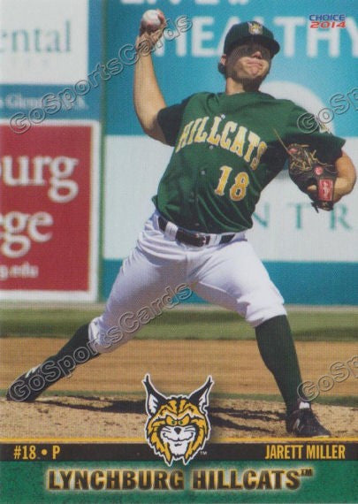 2014 Lynchburg HillCats Jarett Jarrett Miller