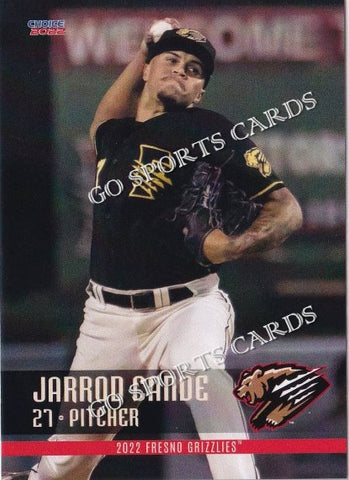 2022 Fresno Grizzlies Jarrod Cande