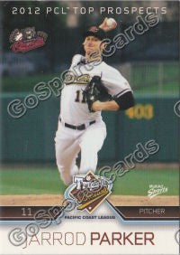 2012 Pacific Coast League Top Prospect PCL Jarrod Parker