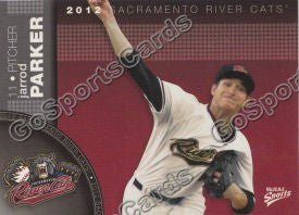 2012 Sacramento River Cats Jarrod Parker