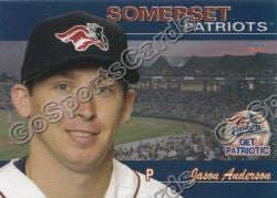 2011 Somerset Patriots Jason Anderson