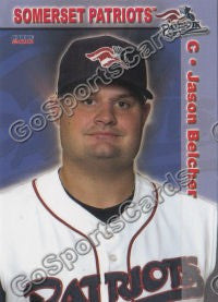2010 Somerset Patriots Jason Belcher