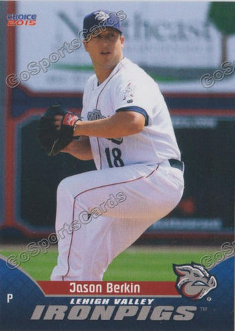 2015 Lehigh Valley IronPigs Jason Berken 1st
