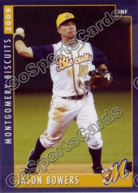 2009 Montgomery Biscuits Jason Bowers