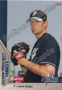 2012 Scranton Wilkes Barre Yankees Empire State Jason Bulger