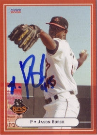 Jason Burch 2008 Choice Frederick Keys #6 (Autograph)