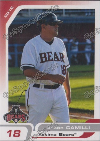 2012 Yakima Bears Jason Camilli