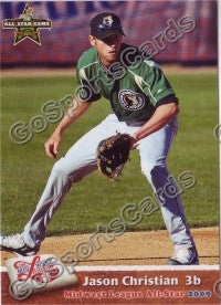 2009 MidWest League All Star Western Division Jason Christian