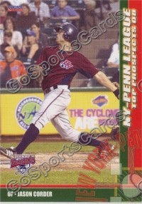 2008 New York Penn League Top Prospects Jason Corder