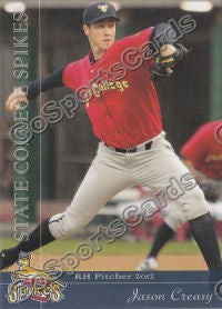 2012 State College Spikes Jason Creasy
