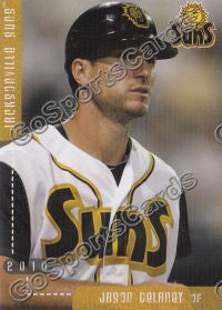 2010 Jacksonville Suns Jason Delaney