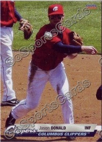2010 Columbus Clippers Jason Donald