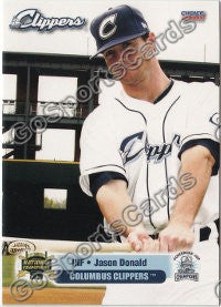 2011 Columbus Clippers Jason Donald