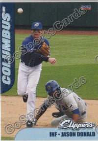 2012 Columbus Clippers Jason Donald