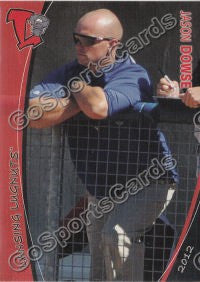 2012 Lansing Lugnuts Jason Dowse