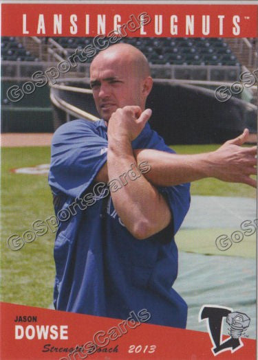 2013 Lansing Lugnuts Jason Dowse