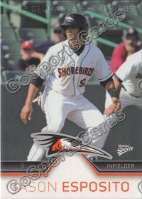 2012 Delmarva Shorebirds Jason Esposito