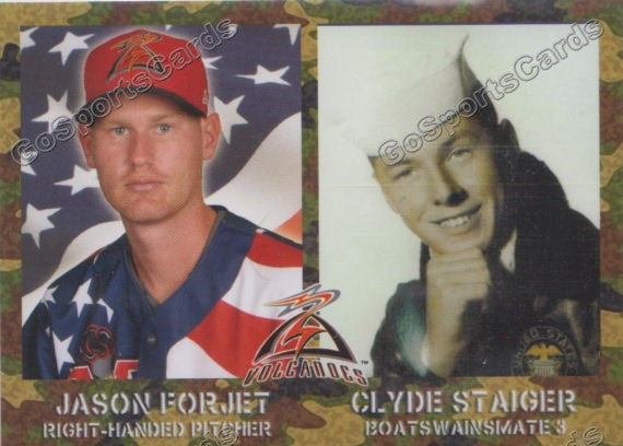 2014 Salem Keizer Volcanoes Military SGA Jason Forjet