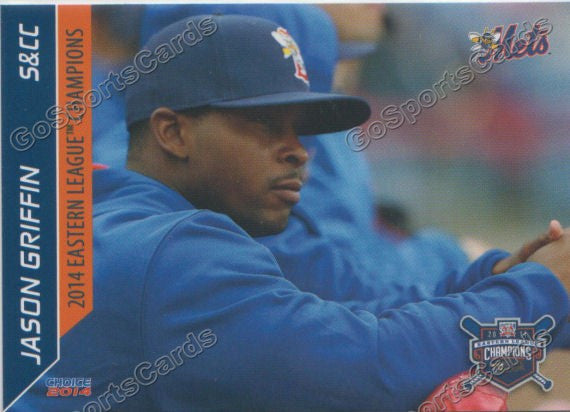 2014 Binghamton Mets Champions Jason Griffin