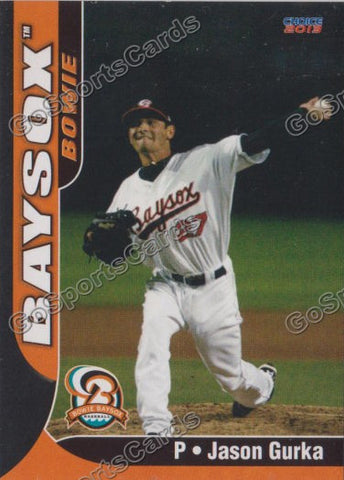 2013 Bowie BaySox Jason Gurka