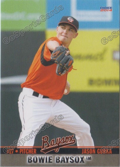 2014 Bowie Baysox Jason Gurka