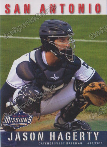 2015 San Antonio Missions Jason Hagerty