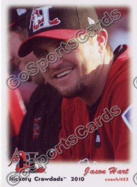 2010 Hickory Crawdads Jason Hart