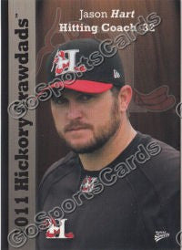 2011 Hickory Crawdads Jason Hart