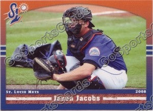 2008 St Lucie Mets Jason Jacobs
