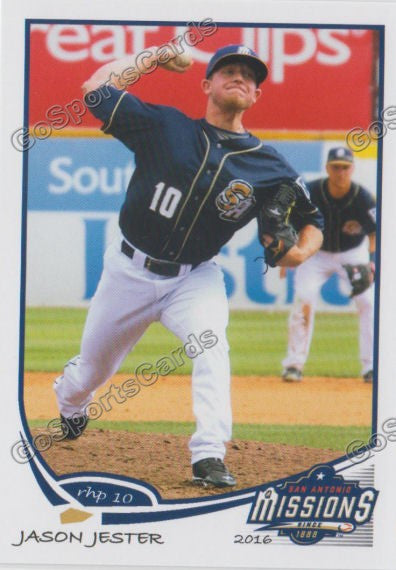 2016 San Antonio Missions Jason Jester