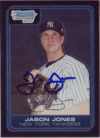 Jason Jones 2006 Bowman Chrome #71 (Autograph)