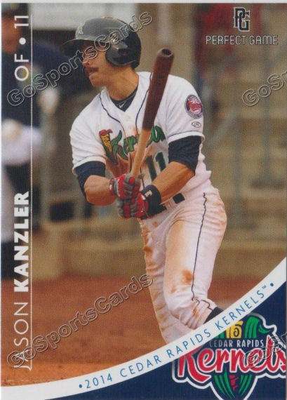 2014 Cedar Rapids Kernels Jason Kanzler