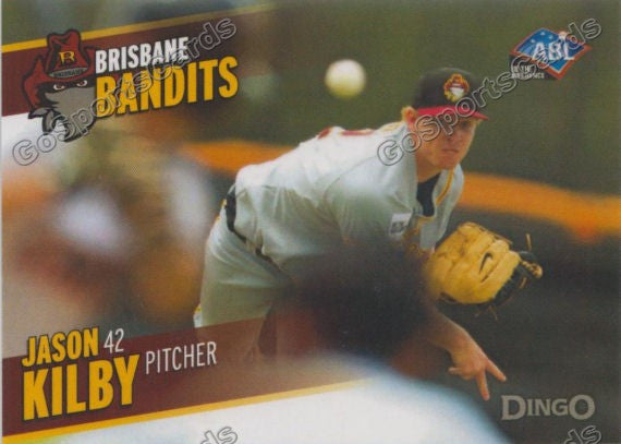 2013-2014 Brisbane Bandits ABL Jason Kilby