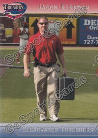 2012 Clearwater Threshers Jason Kirkman