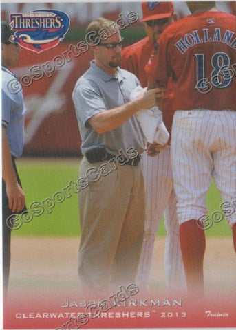 2013 Clearwater Threshers Jason Kirkman