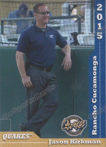 2015 Rancho Cucamonga Quakes Jason Kirkman