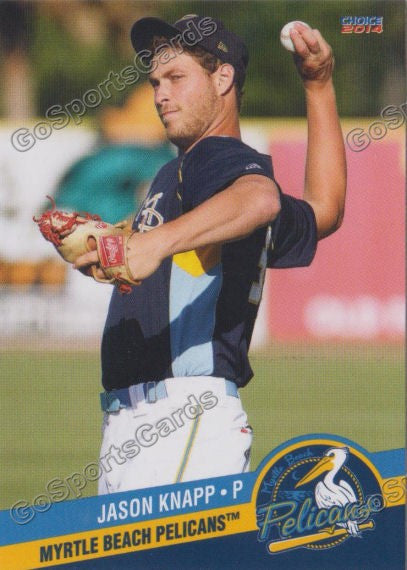 2014 Myrtle Beach Pelicans Jason Knapp