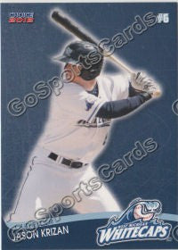 2012 West Michigan Whitecaps Jason Krizan