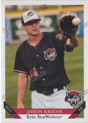 2015 Erie Seawolves Jason Krizan